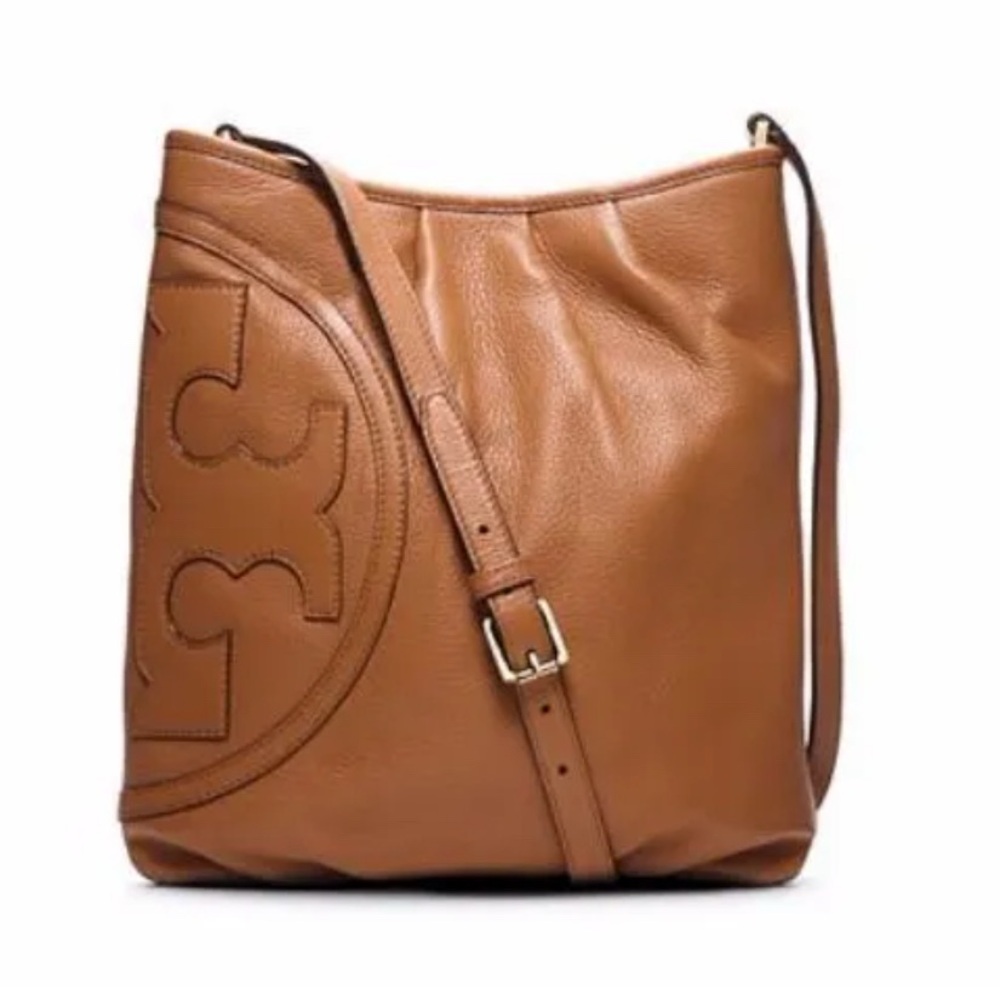 Tory Burch Tan Leather Shoulder Bag